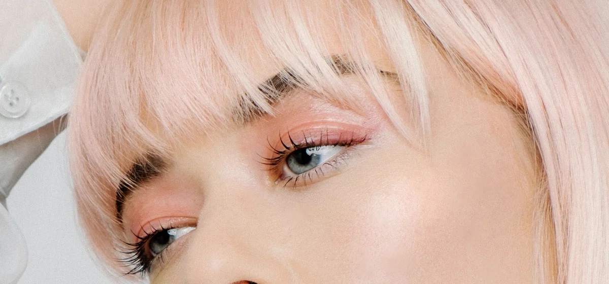Makeup-led beauty portrait, an example of Vidd Studios makeup-led beauty work