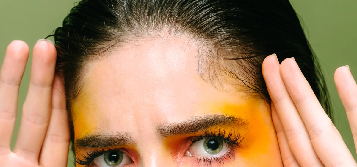 Makeup-led beauty portrait, an example of Vidd Studios makeup-led beauty work