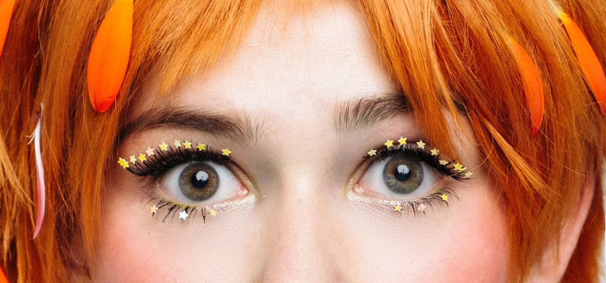 Makeup-led beauty portrait, an example of Vidd Studios makeup-led beauty work